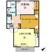 TMKホープⅠ M棟の間取り画像