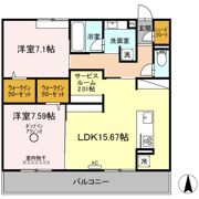 コーディアルの間取り画像