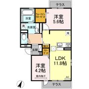 エスト出町の間取り画像