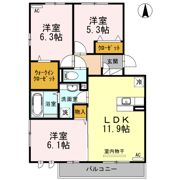プランドール.i Ⅲの間取り画像