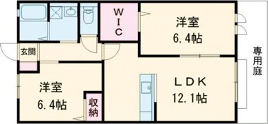 リトリートの間取り画像