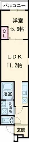 フジパレス堺大浜中町Ⅲ番館の間取り画像