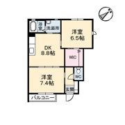 パインデュー C棟の間取り画像