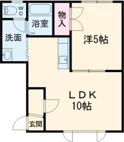 イーストピアハスの間取り画像