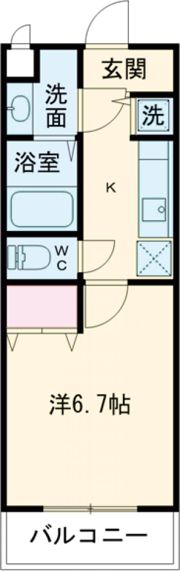 ピリアなかもずの間取り画像