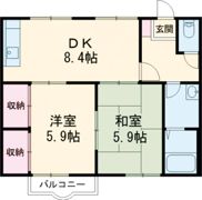 コートヴィレッジⅡの間取り画像