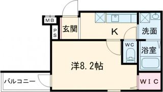 フジパレス鳳駅西Ⅵ番館の間取り画像