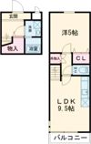 フジパレス鳳西一の間取り画像
