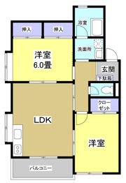 アルボレスの間取り画像