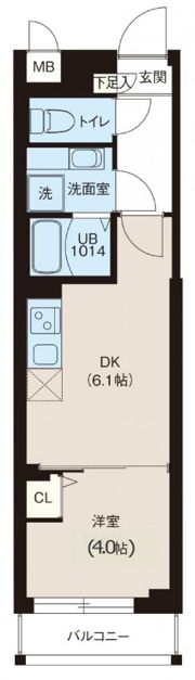 レオーネ宮崎台の間取り画像