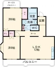 クレール21Ⅰの間取り画像