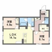 グリーンガーデン東雲の間取り画像