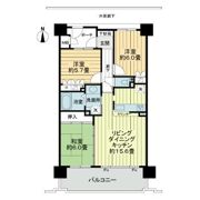 サーパスシティ東朝日町の間取り画像