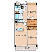 ベルザイアの間取り画像
