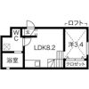 Prendre筒井の間取り画像