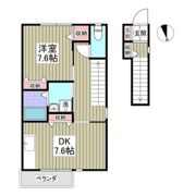 スクエア駅南B棟の間取り画像