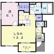 ヴィラージュ ラ パン02の間取り画像