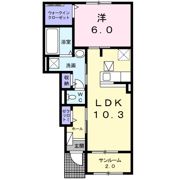 グランディオ Aの間取り画像