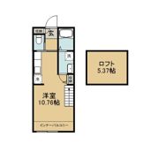 クラージュOneの間取り画像