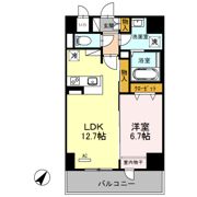 シェルト新都心の間取り画像
