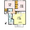 コンフォール・ヴィラ A棟の間取り画像