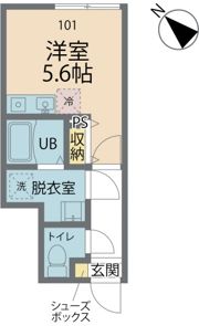 カインドネス南雪谷の間取り画像
