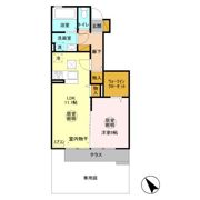 コンフォートⅡ Aの間取り画像