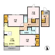 メゾンクレールの間取り画像