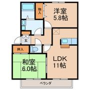 シャンスの間取り画像