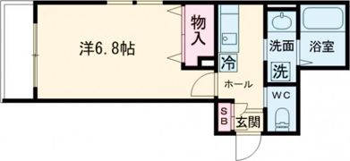 ジュネス東松戸の間取り画像