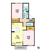 クレエ A棟の間取り画像