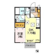 ブランシュ春日の間取り画像