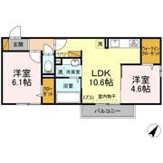クラレット A棟の間取り画像