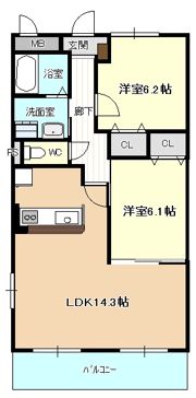 トロルリーベの間取り画像