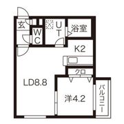 サフィニア七番館の間取り画像