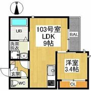 グランティック・ノーブル新瑞橋の間取り画像