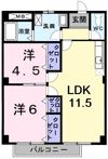 グリーンハイツ葉山の間取り画像