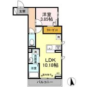 Blancheneige A棟の間取り画像