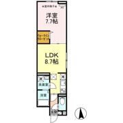 アヴァンスお花茶屋の間取り画像