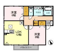 リビングタウン水口 C棟の間取り画像