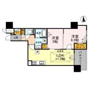 IBC Residence Westの間取り画像