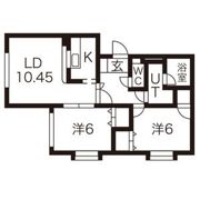 ル・シェルI棟の間取り画像