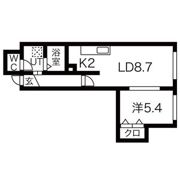 グランフェリーチェ曙の間取り画像