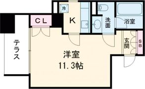 コンフォリア南青山の間取り画像