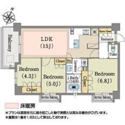 アヴァンセテラス御幸山Ⅱの間取り画像