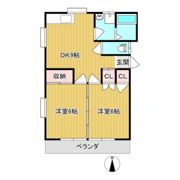 みづきハイツの間取り画像