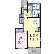 プロムナードⅡの間取り画像