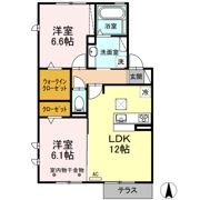 PETRA COURT B棟の間取り画像