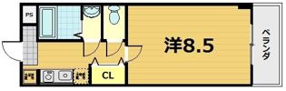 第36長栄ガーデンハイツヤマキの間取り画像