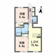 シャーメゾン中久万?Dの間取り画像